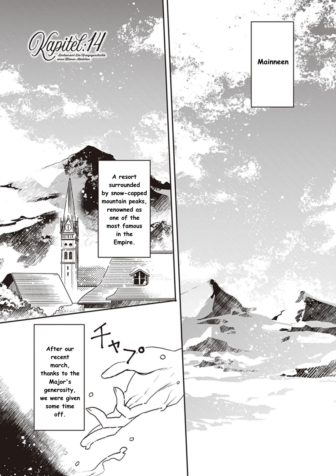 Youjo Senki Restaurant chapter 14 page 1