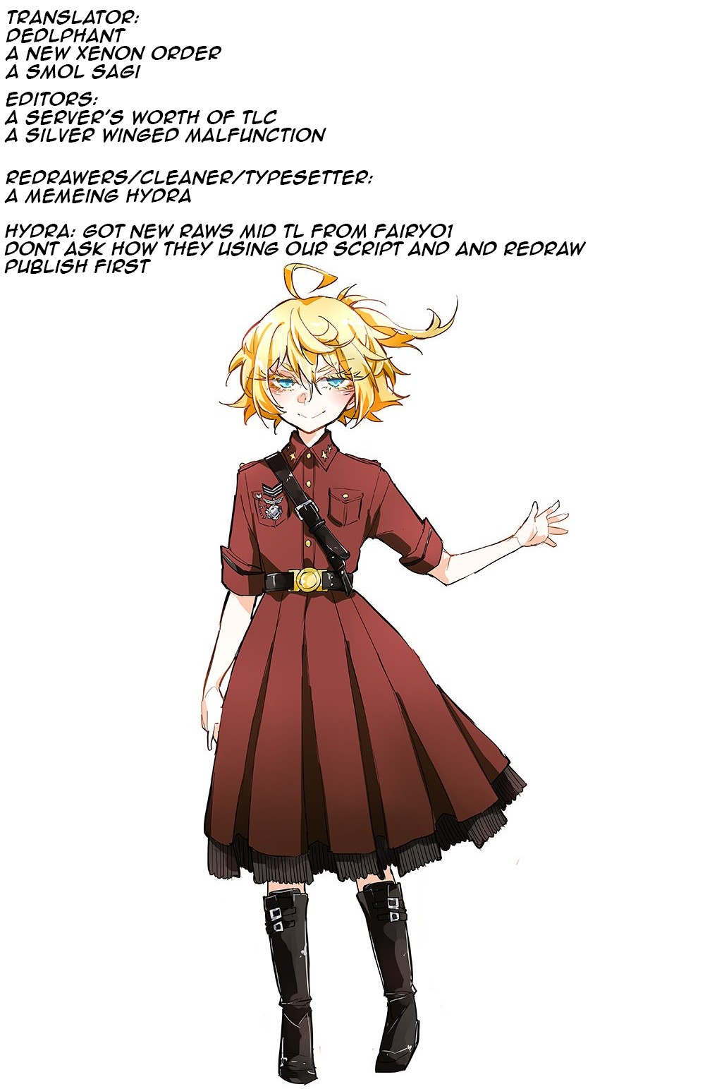 Youjo Senki Restaurant chapter 6 page 1