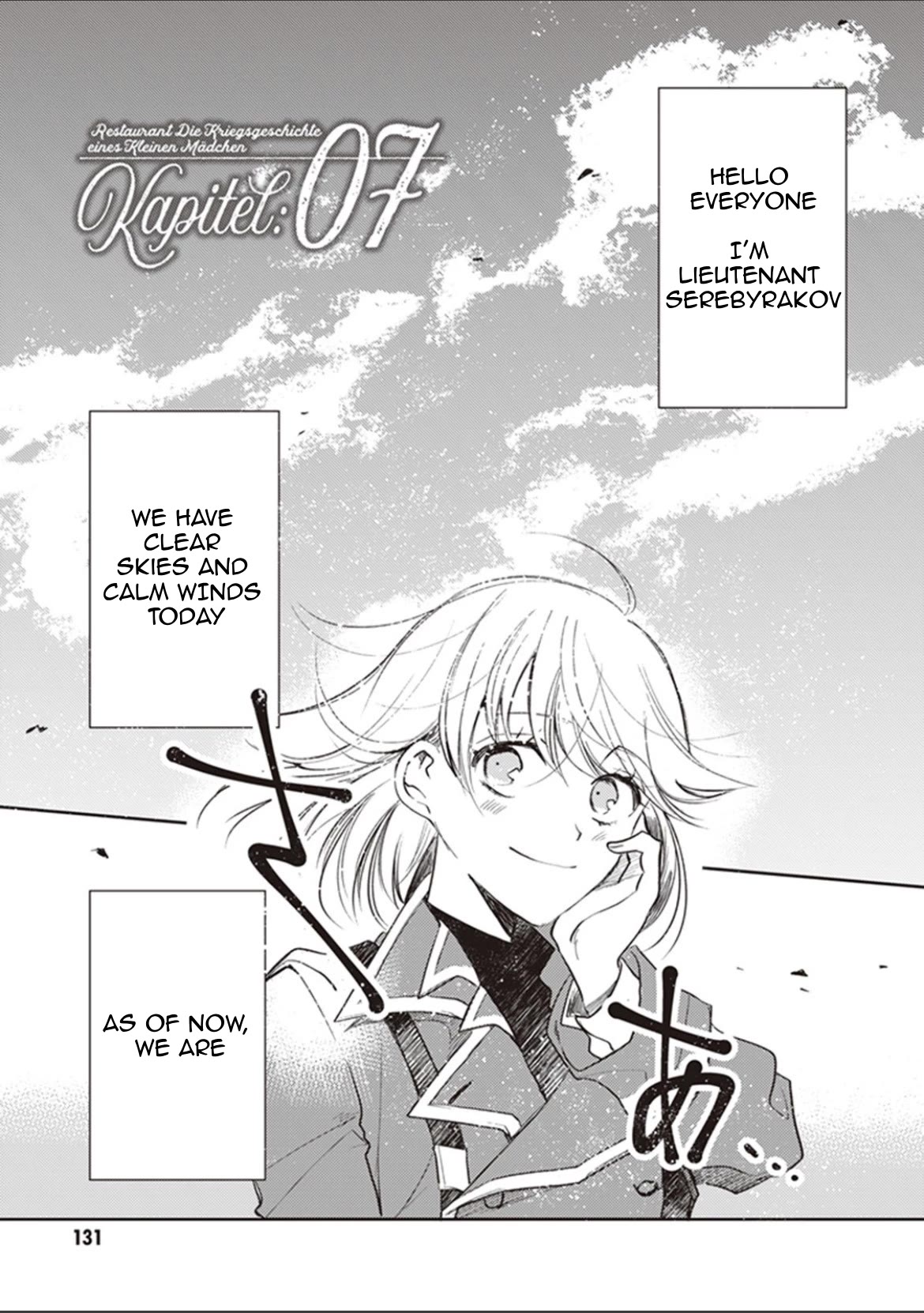 Youjo Senki Restaurant chapter 7 page 1