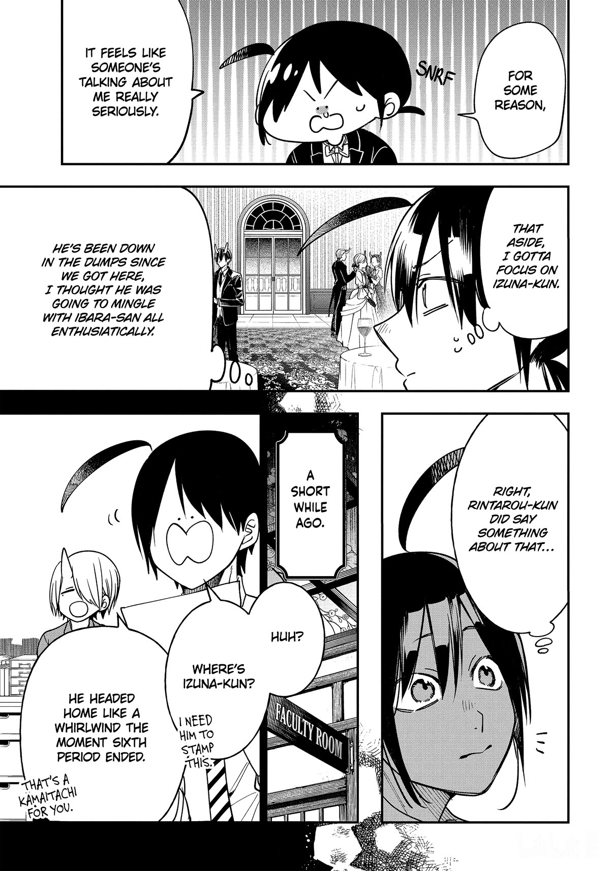 Youkai Gakkou no Sensei Hajimemashita! chapter 106 page 9