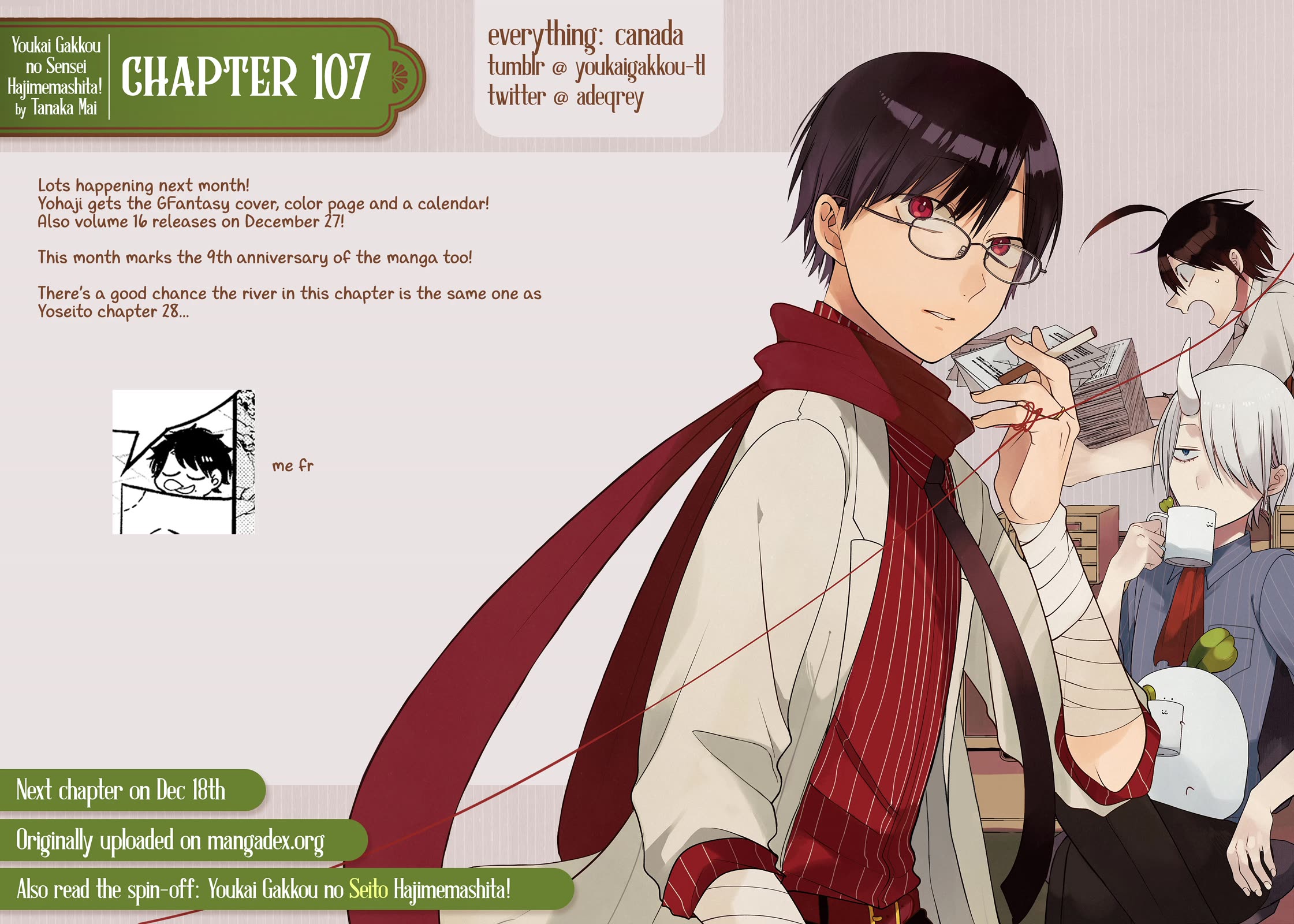 Youkai Gakkou no Sensei Hajimemashita! chapter 107 page 28
