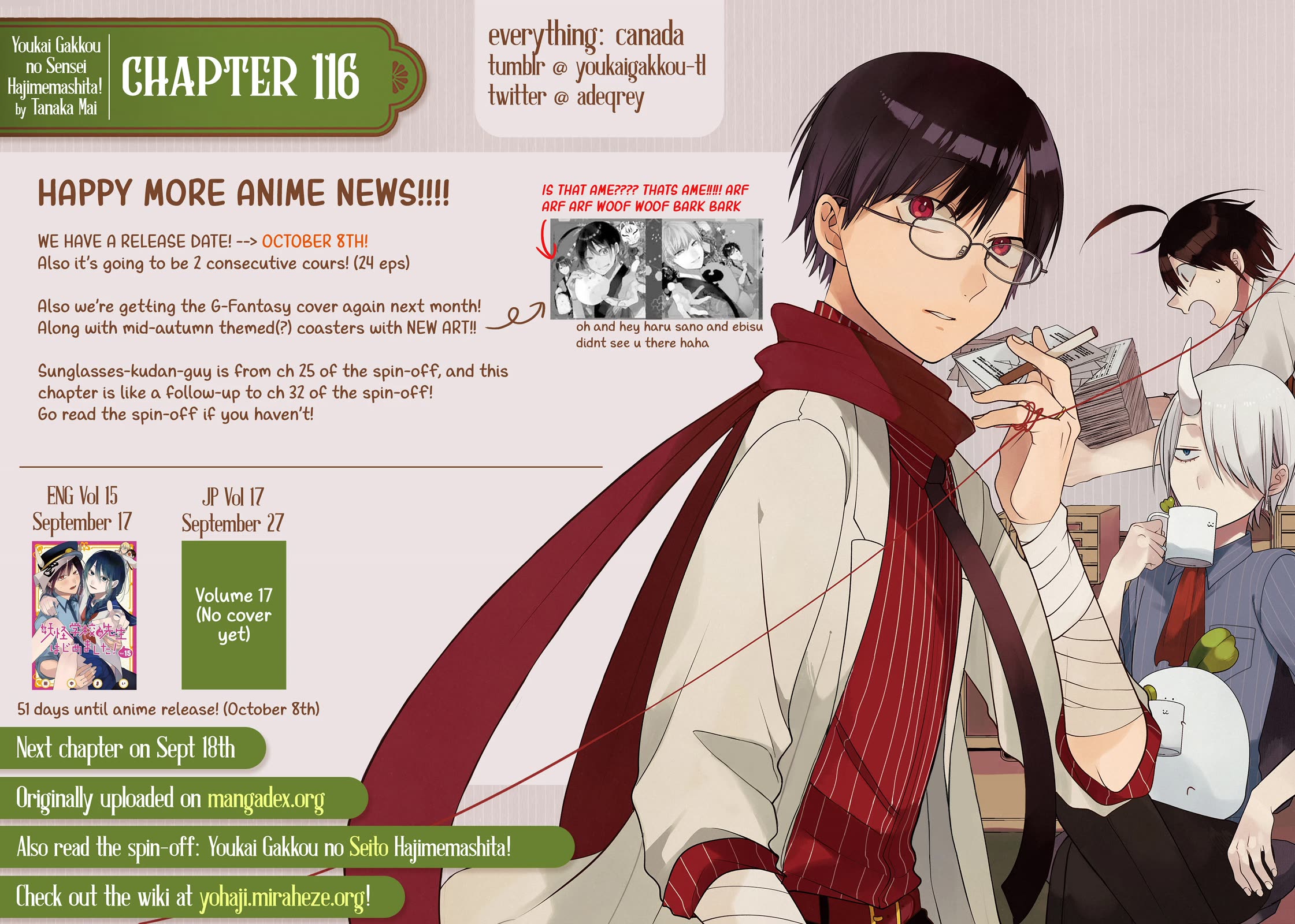 Youkai Gakkou no Sensei Hajimemashita! chapter 116 page 29