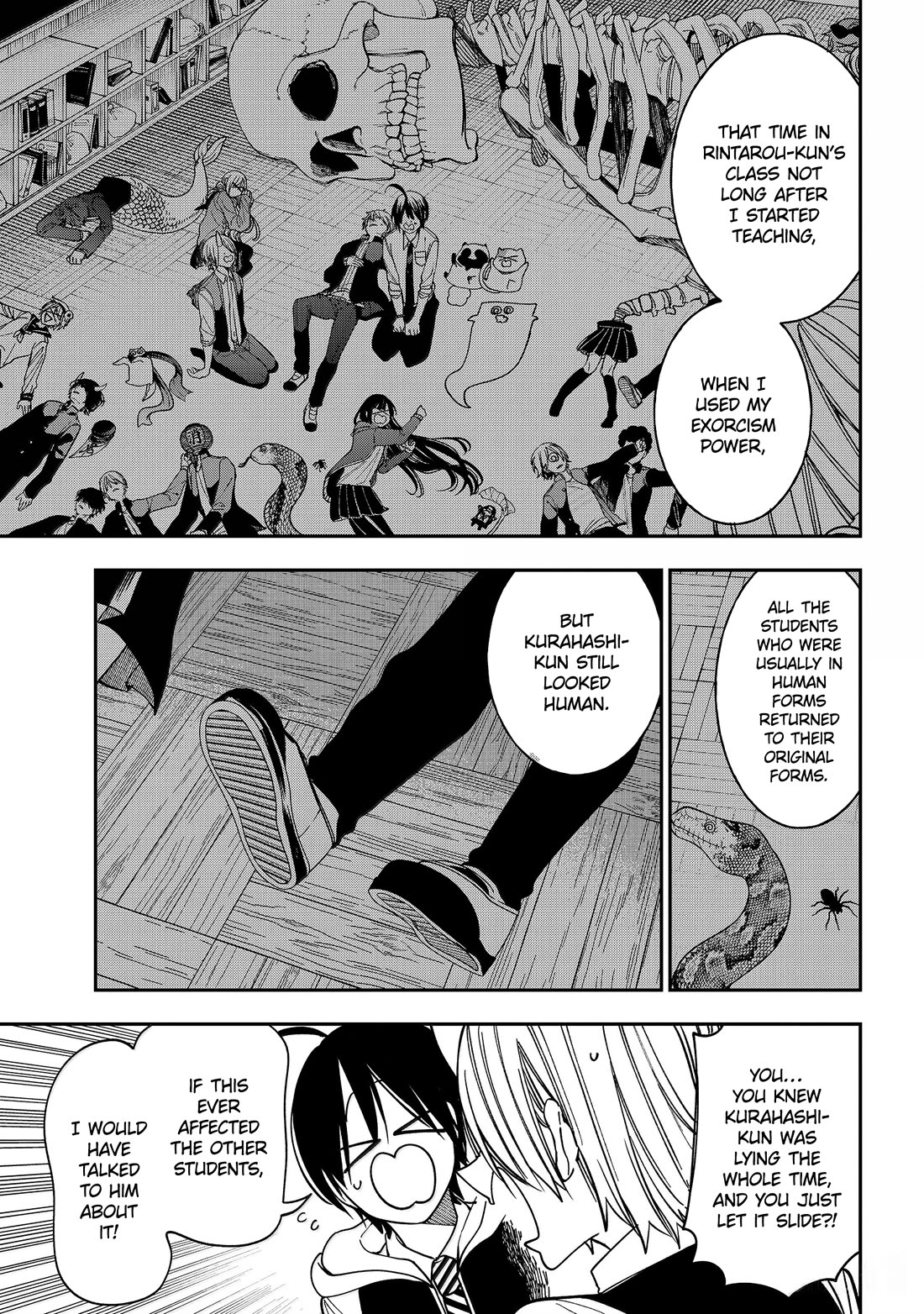 Youkai Gakkou no Sensei Hajimemashita! chapter 125 page 31