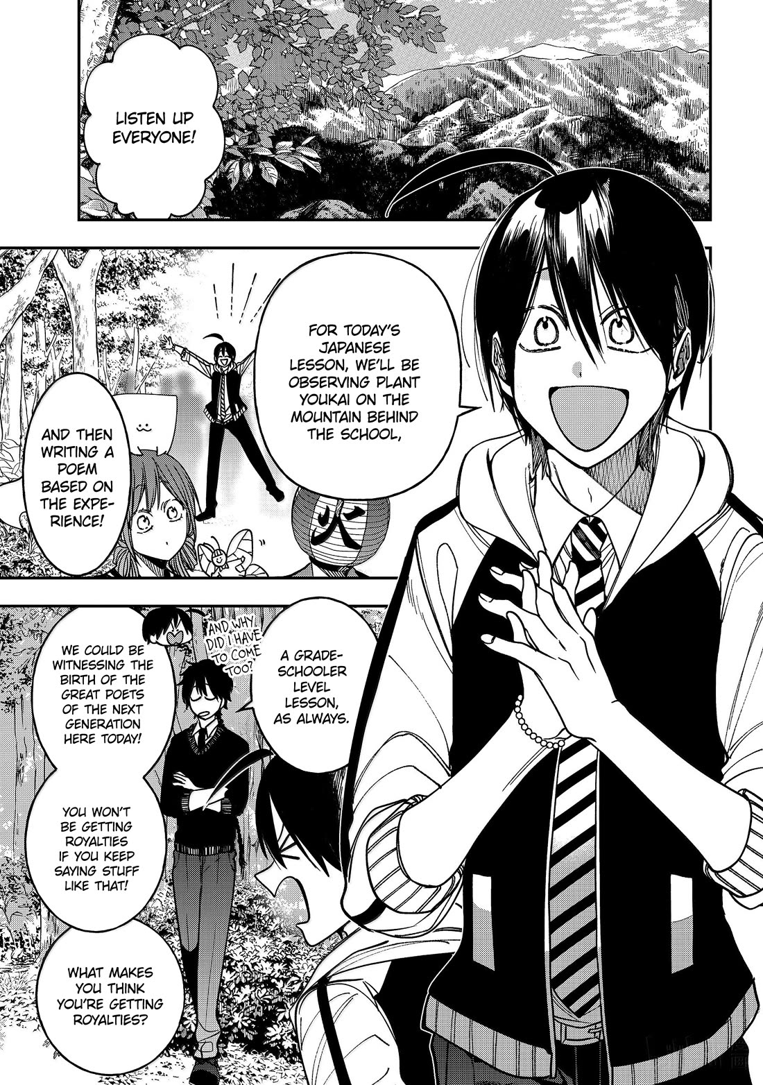 Youkai Gakkou no Sensei Hajimemashita! chapter 126 page 4