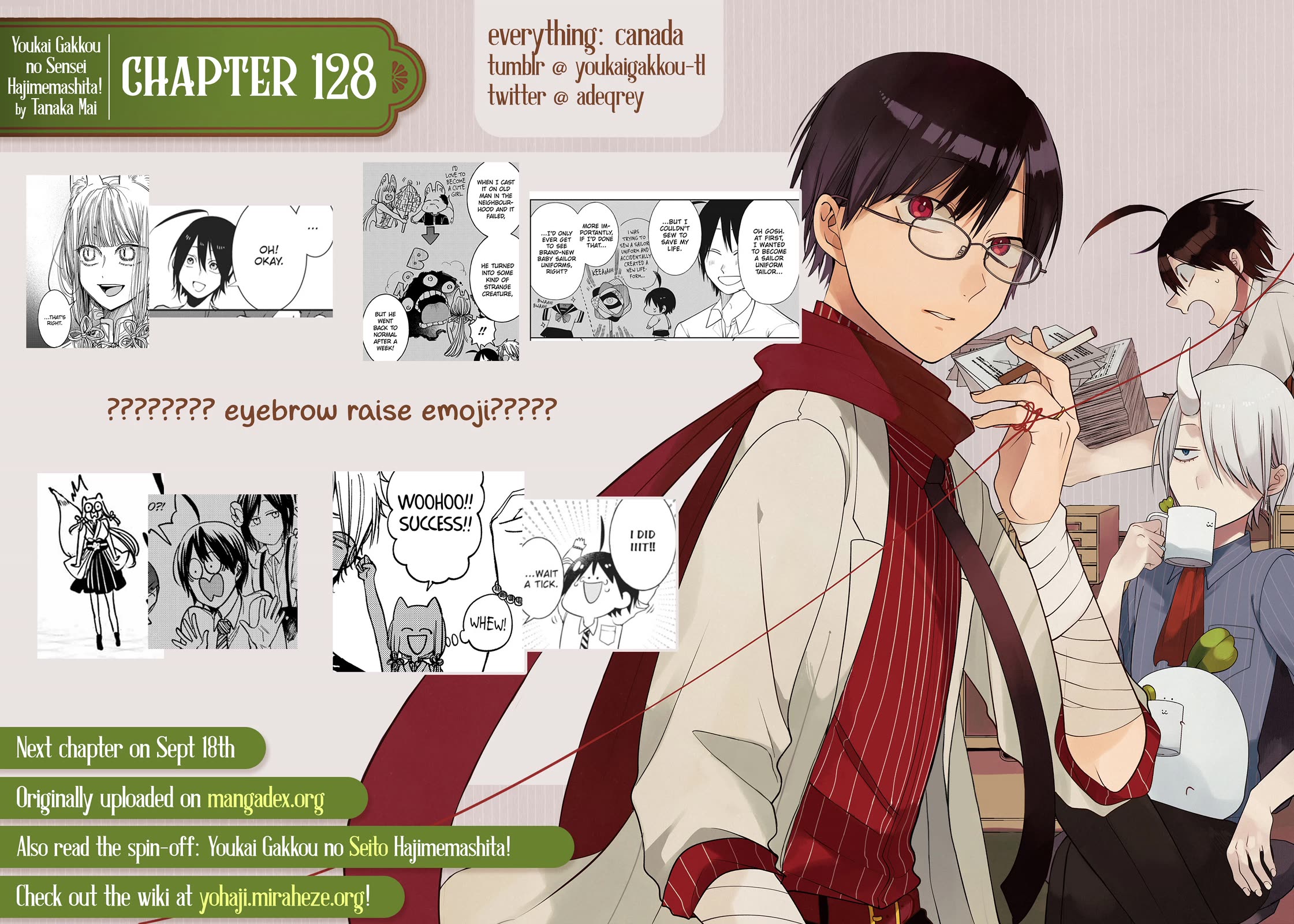 Youkai Gakkou no Sensei Hajimemashita! chapter 128 page 29