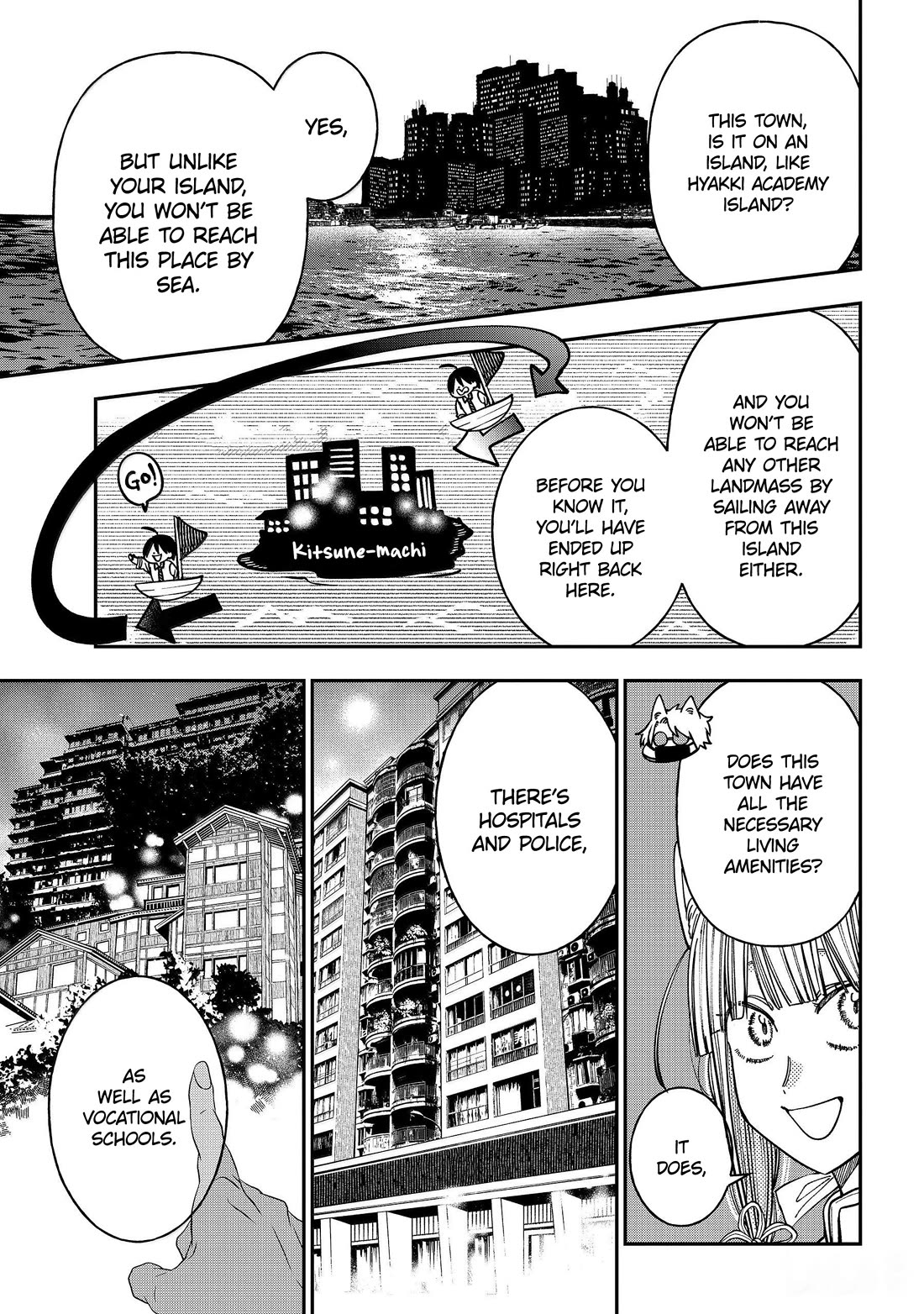 Youkai Gakkou no Sensei Hajimemashita! chapter 129 page 3