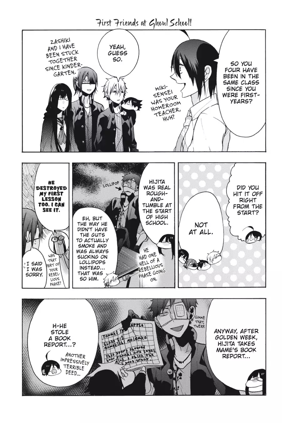 Youkai Gakkou no Sensei Hajimemashita! chapter 5.5 page 8