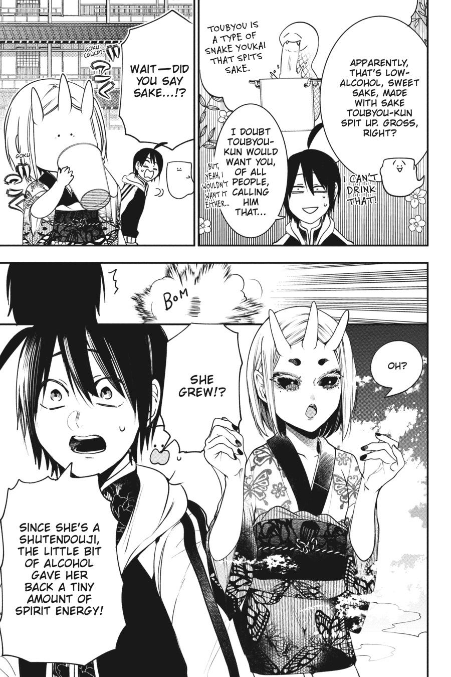 Youkai Gakkou no Sensei Hajimemashita! chapter 63 page 14