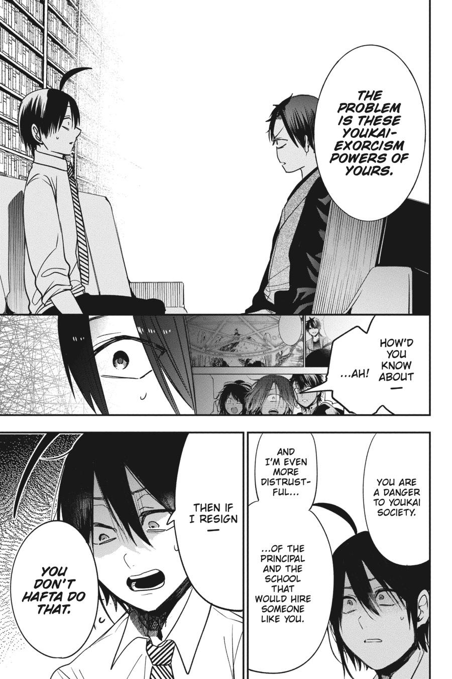 Youkai Gakkou no Sensei Hajimemashita! chapter 68 page 9