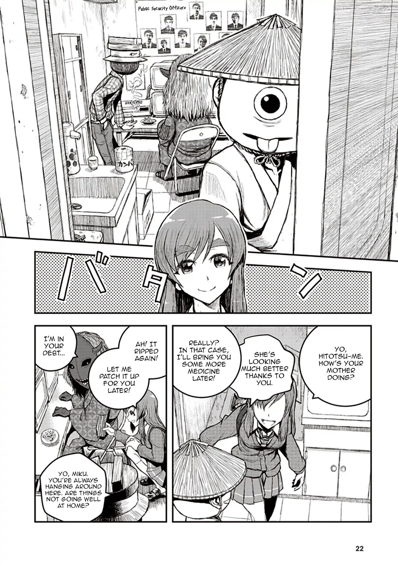 Youkai Gurentai chapter 1 page 22