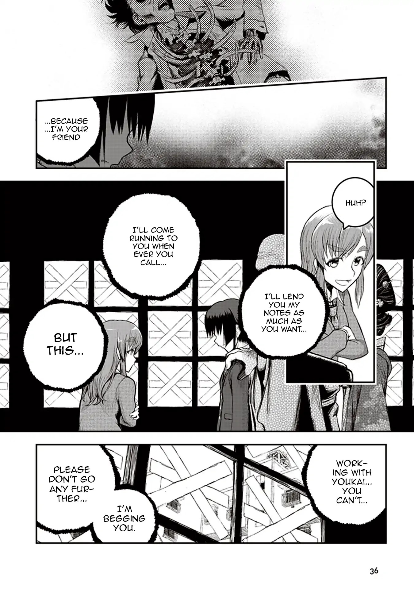 Youkai Gurentai chapter 1 page 36