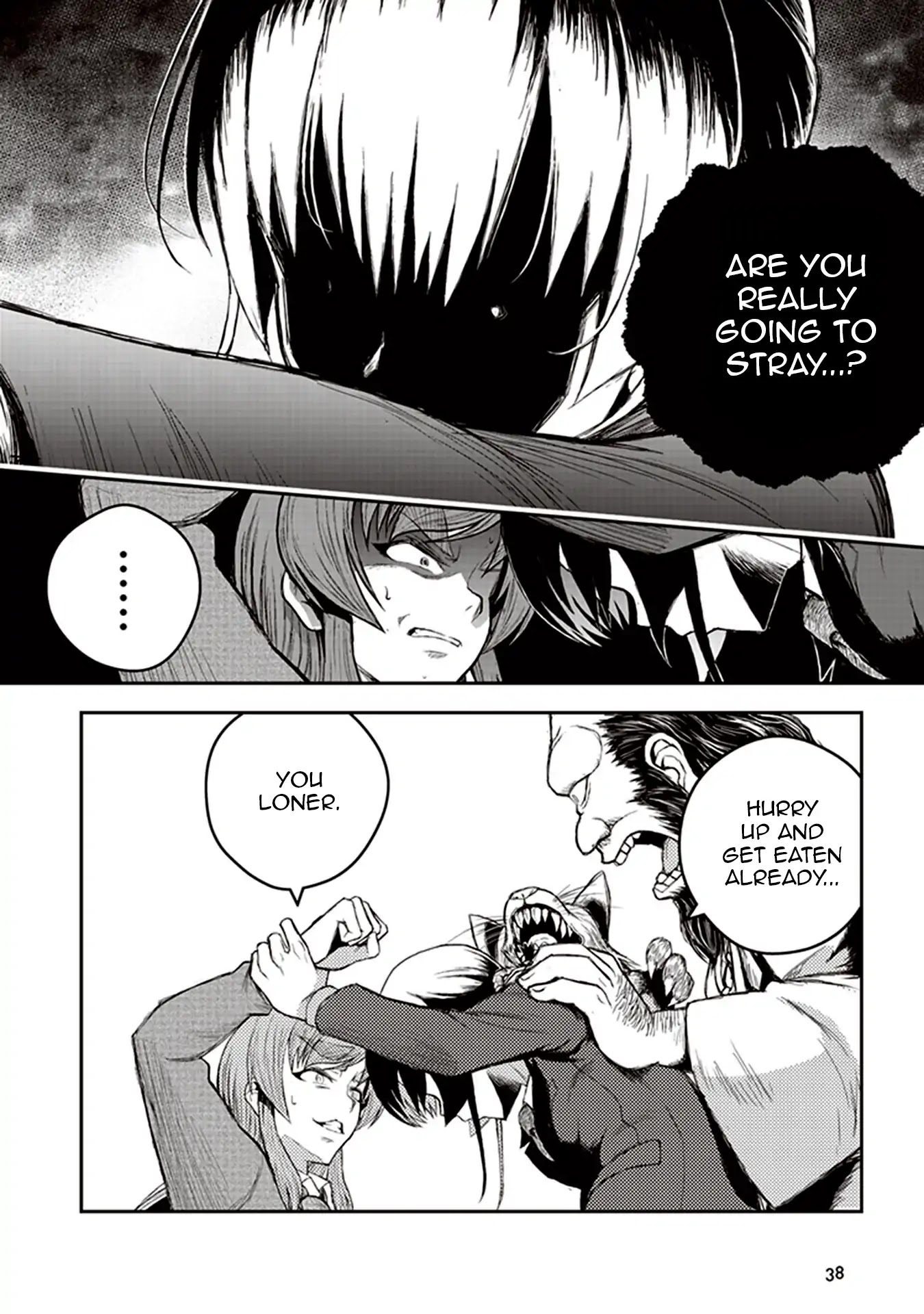 Youkai Gurentai chapter 1 page 38