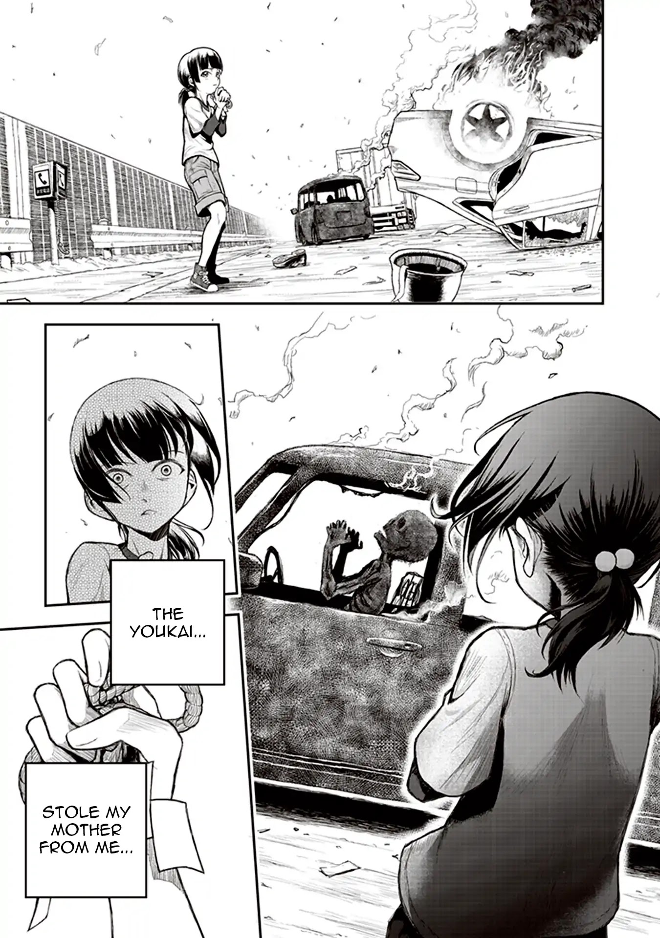 Youkai Gurentai chapter 1 page 8