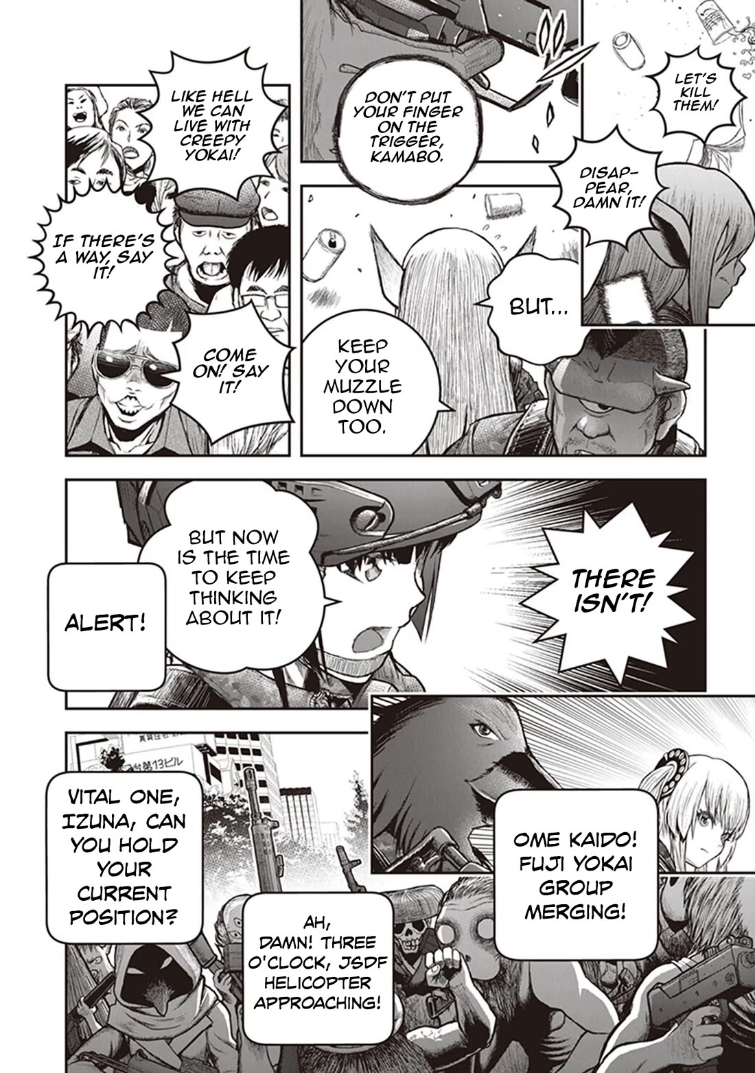 Youkai Gurentai chapter 13 page 18