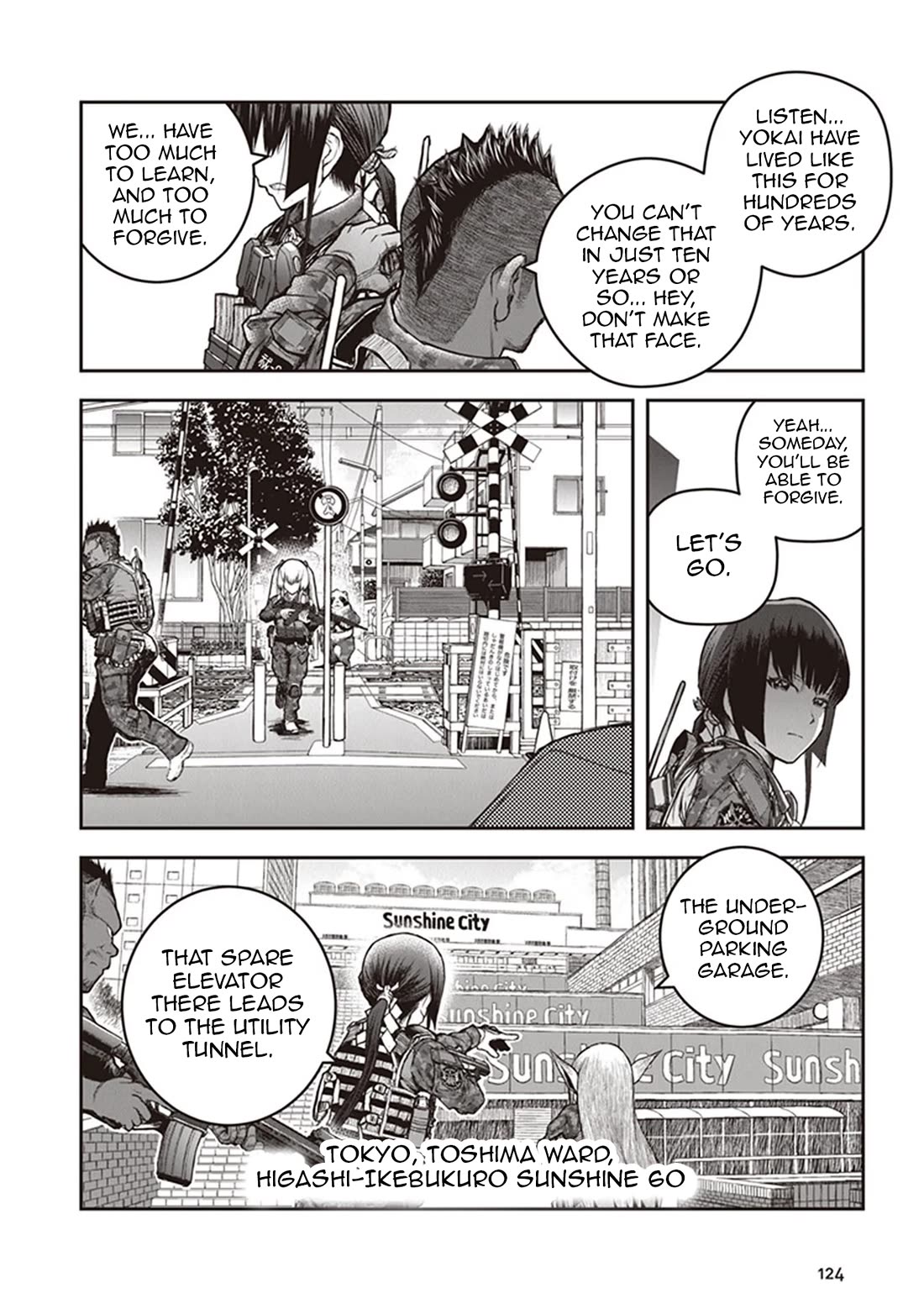 Youkai Gurentai chapter 14 page 14