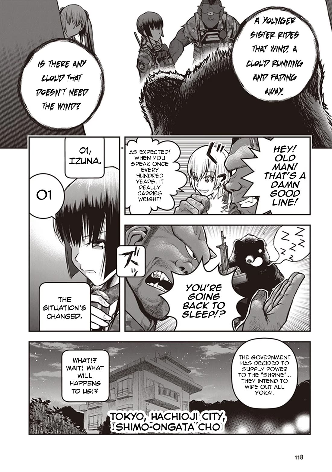Youkai Gurentai chapter 14 page 8