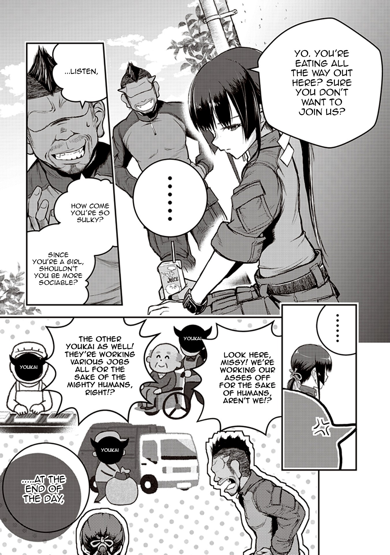 Youkai Gurentai chapter 2 page 11