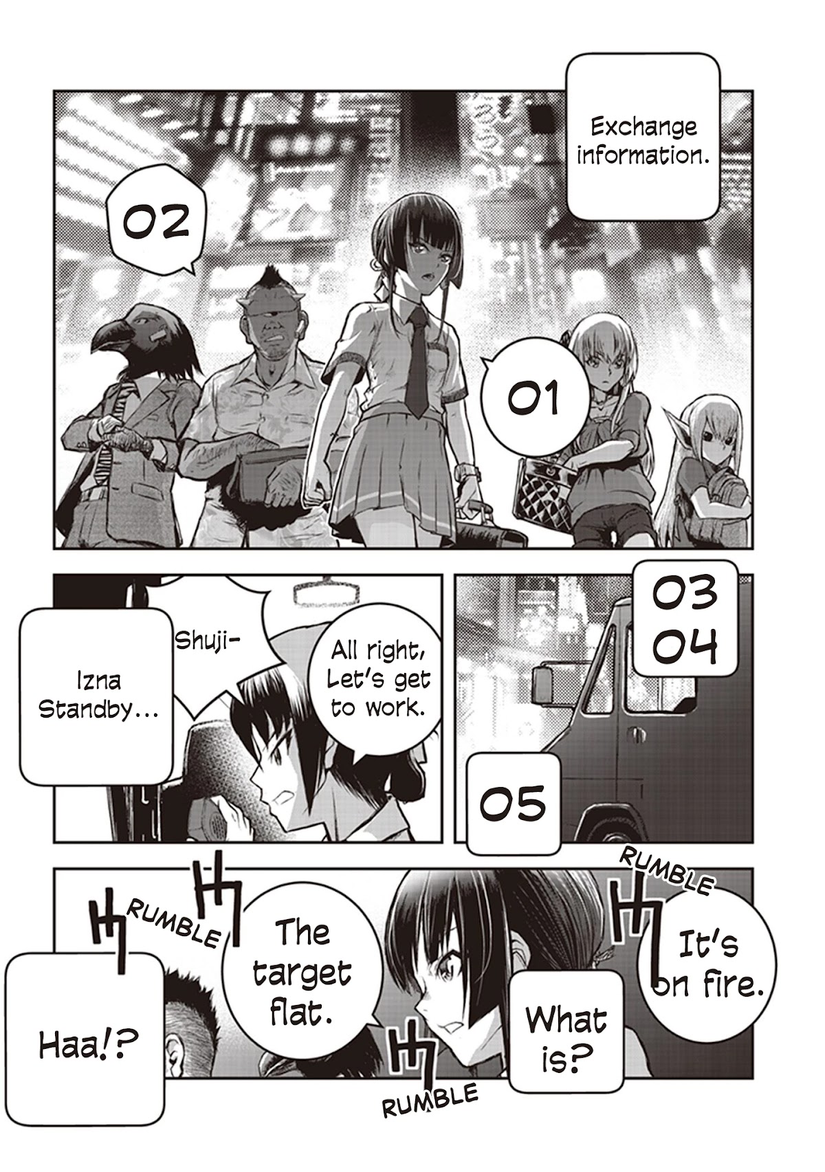 Youkai Gurentai chapter 7 page 27
