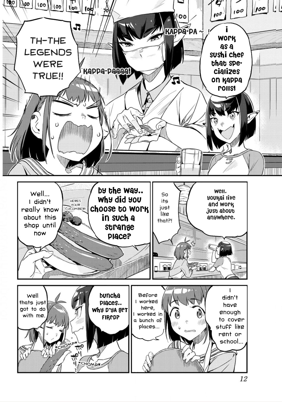 Youkai Izakaya Nonbereke chapter 1 page 12