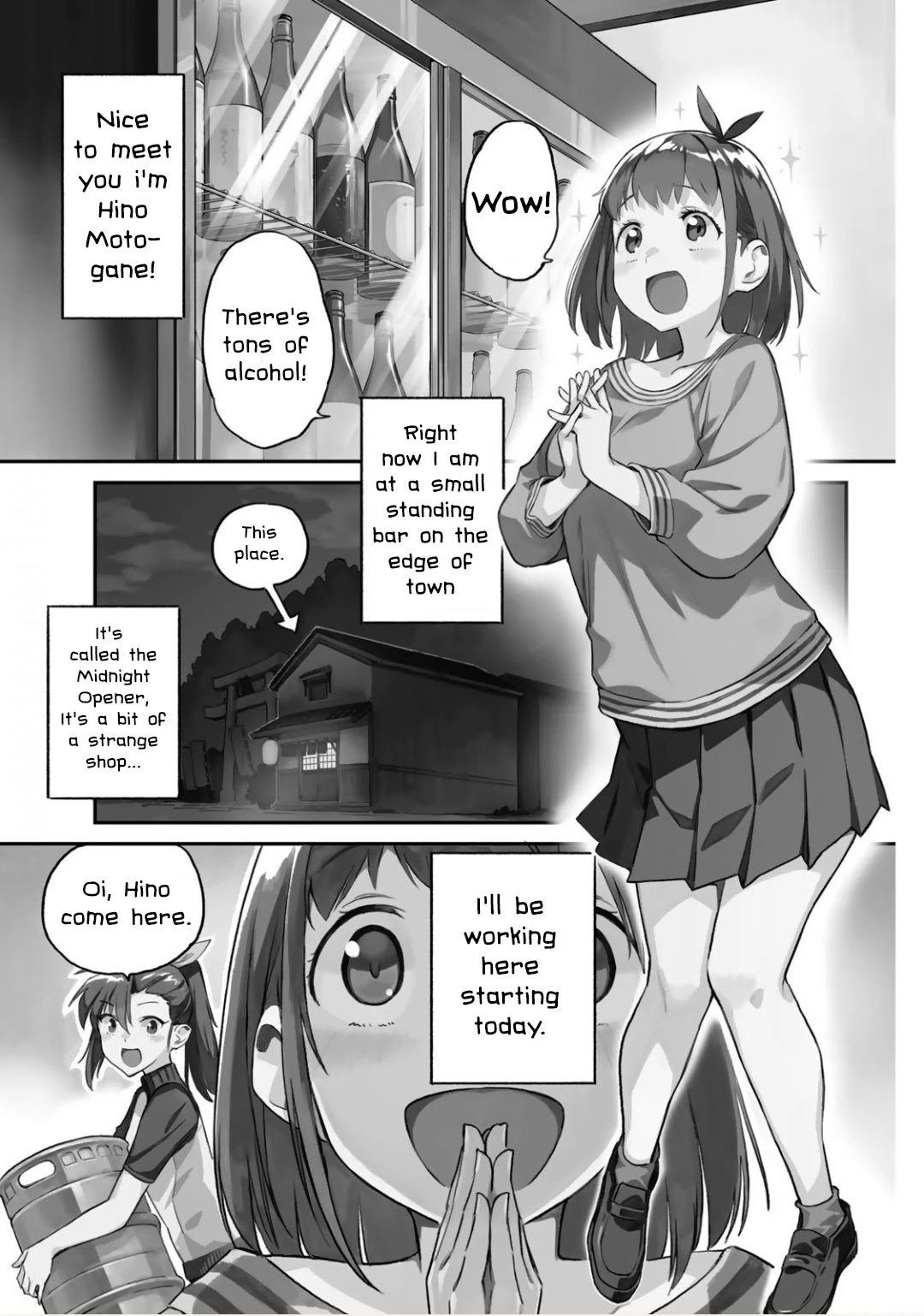 Youkai Izakaya Nonbereke chapter 1 page 3