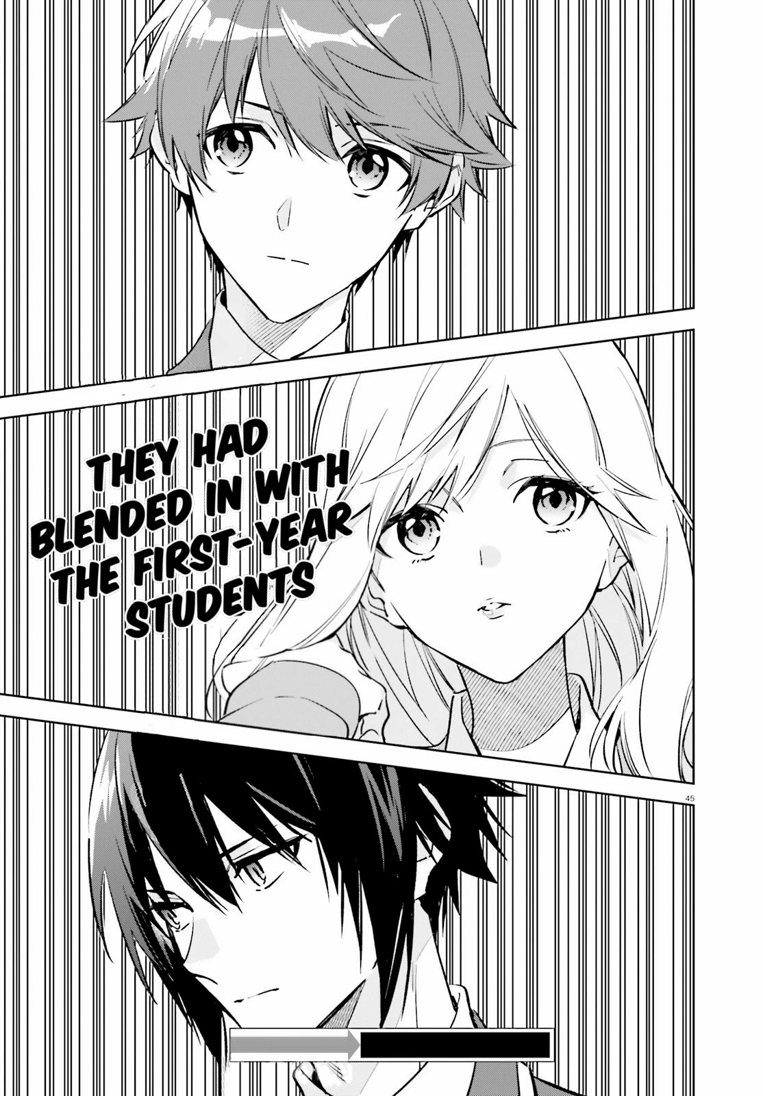 Youkoso Jitsuryoku Shijou Shugi no Kyoushitsu e: 2-nensei-hen chapter 1 page 44