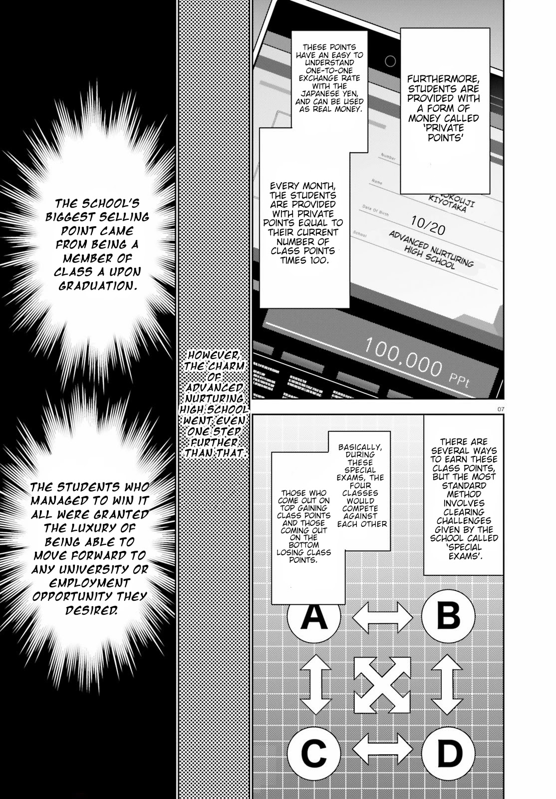Youkoso Jitsuryoku Shijou Shugi no Kyoushitsu e: 2-nensei-hen chapter 1 page 6