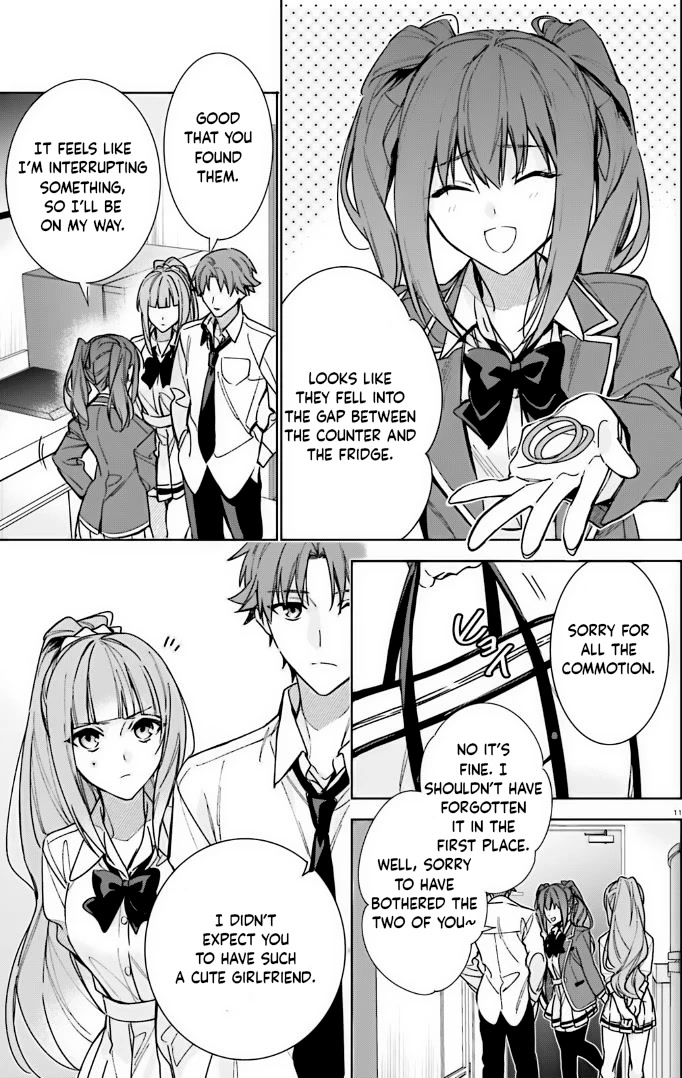 Youkoso Jitsuryoku Shijou Shugi no Kyoushitsu e: 2-nensei-hen chapter 12 page 11