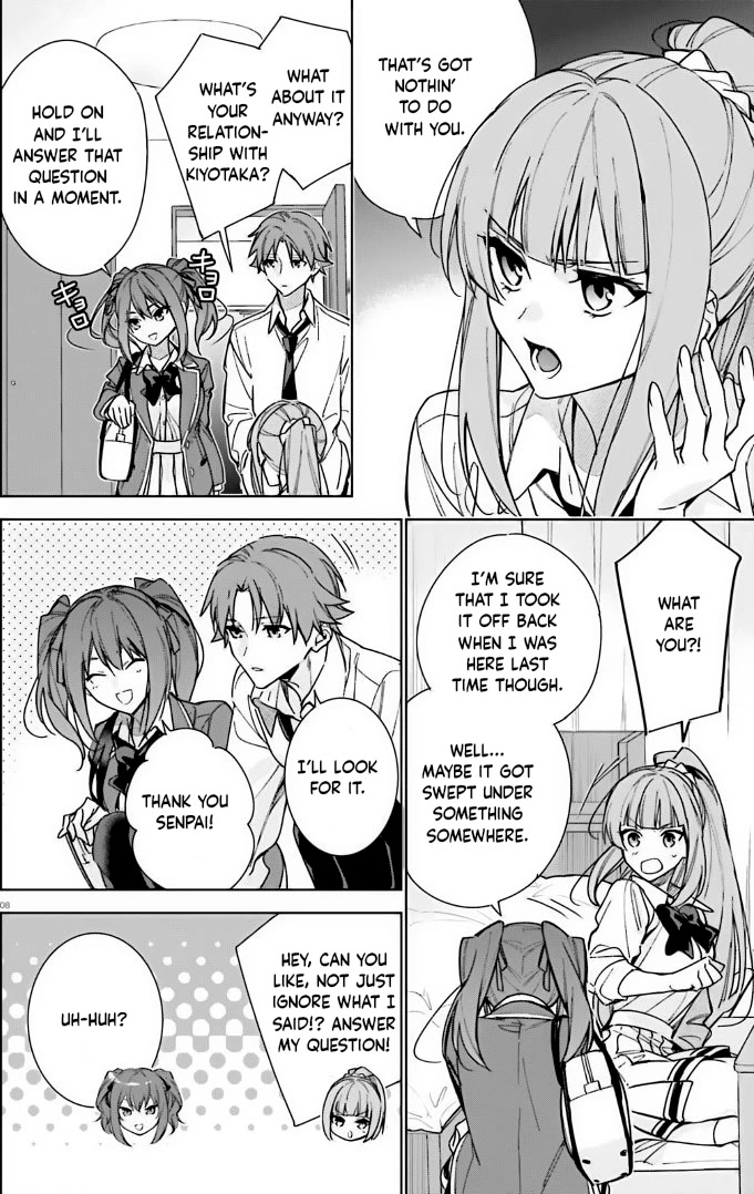 Youkoso Jitsuryoku Shijou Shugi no Kyoushitsu e: 2-nensei-hen chapter 12 page 8