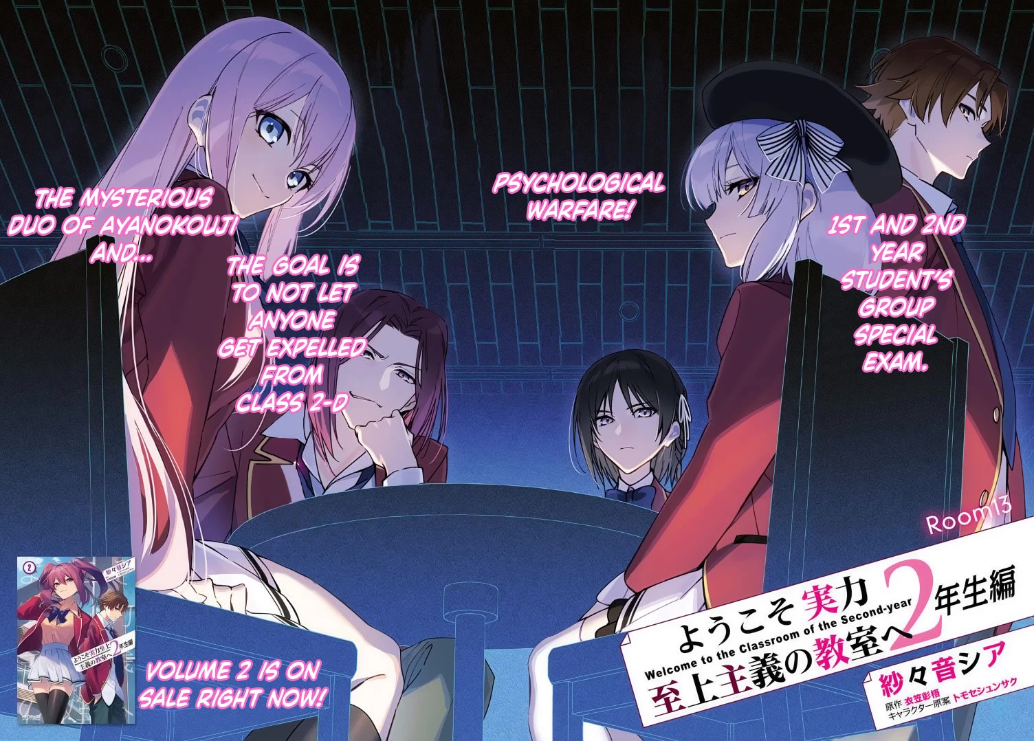 Youkoso Jitsuryoku Shijou Shugi no Kyoushitsu e: 2-nensei-hen chapter 13 page 2