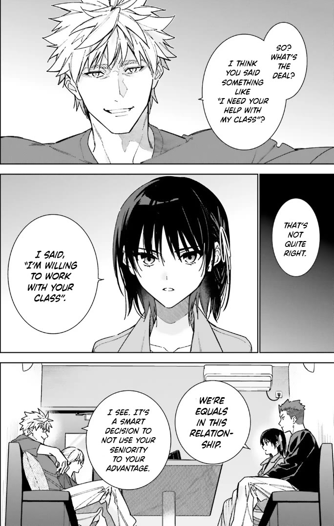 Youkoso Jitsuryoku Shijou Shugi no Kyoushitsu e: 2-nensei-hen chapter 14 page 4