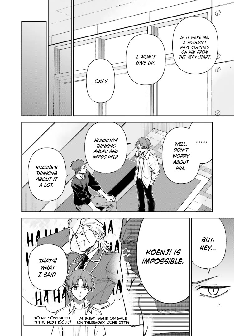 Youkoso Jitsuryoku Shijou Shugi no Kyoushitsu e: 2-nensei-hen chapter 17.5 page 6