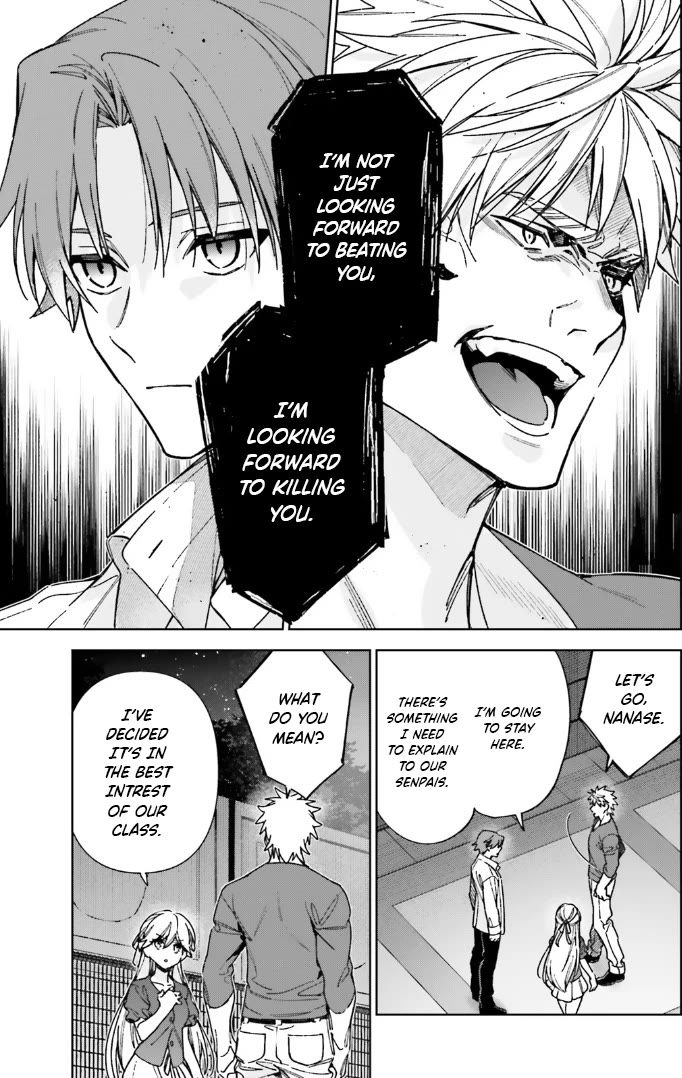 Youkoso Jitsuryoku Shijou Shugi no Kyoushitsu e: 2-nensei-hen chapter 17 page 28