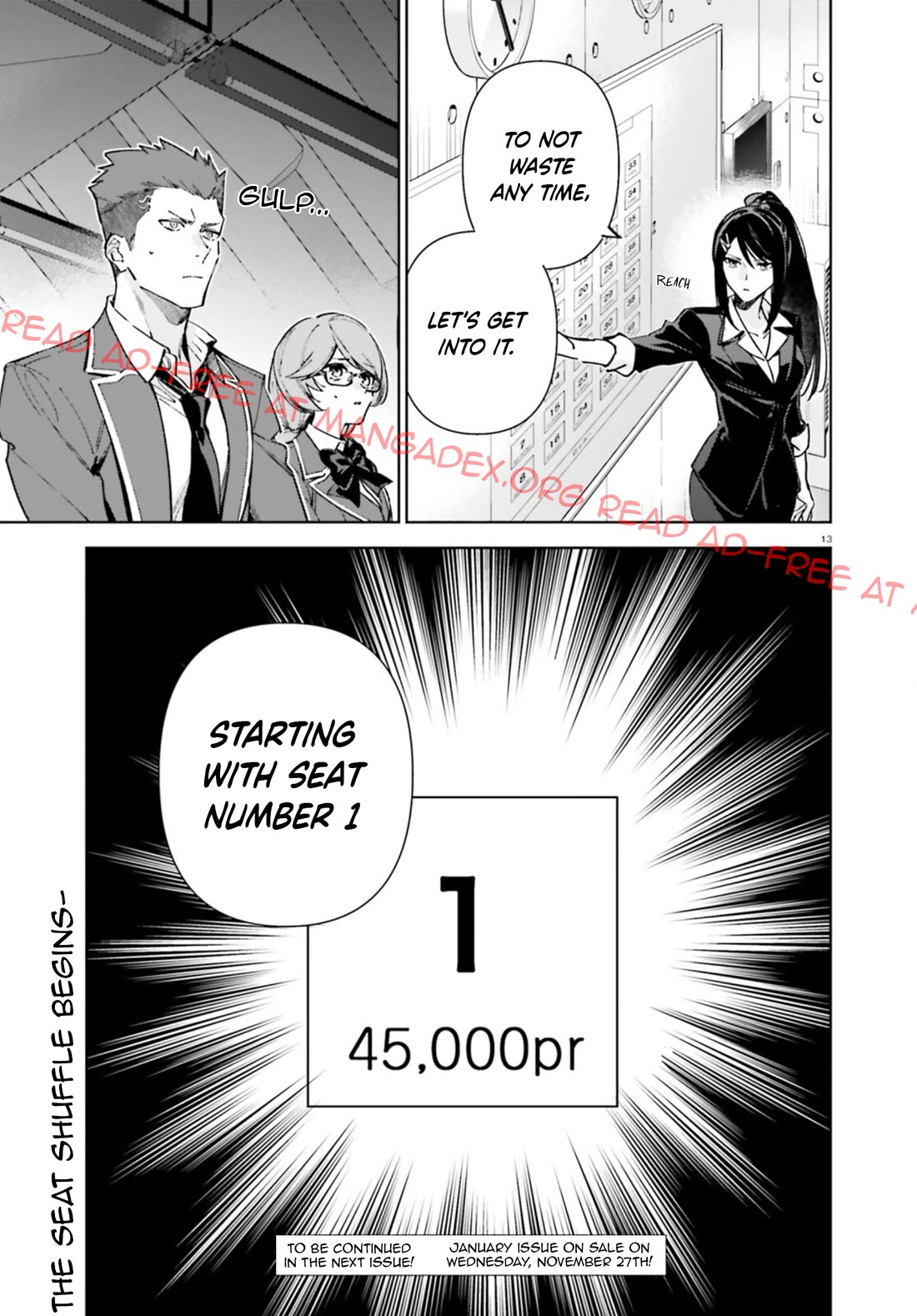 Youkoso Jitsuryoku Shijou Shugi no Kyoushitsu e: 2-nensei-hen chapter 19.5 page 13