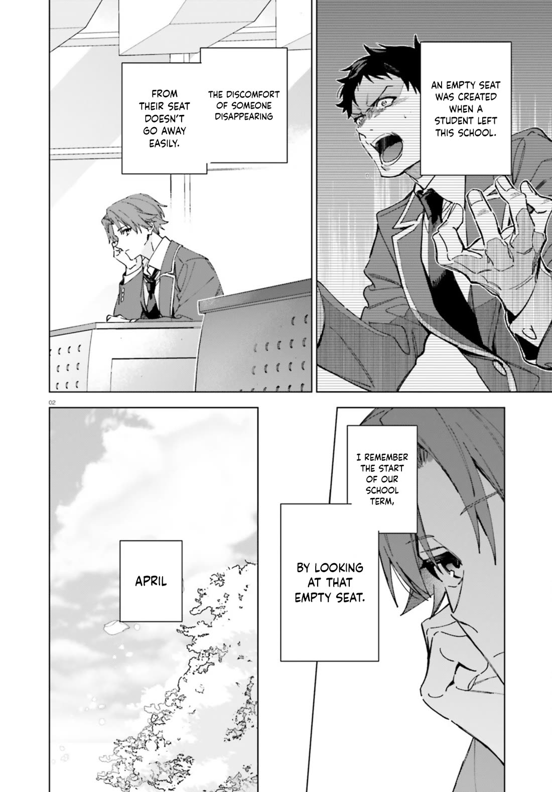 Youkoso Jitsuryoku Shijou Shugi no Kyoushitsu e: 2-nensei-hen chapter 19.5 page 2