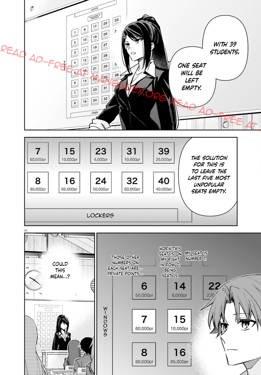 Youkoso Jitsuryoku Shijou Shugi no Kyoushitsu e: 2-nensei-hen chapter 19.5 page 6