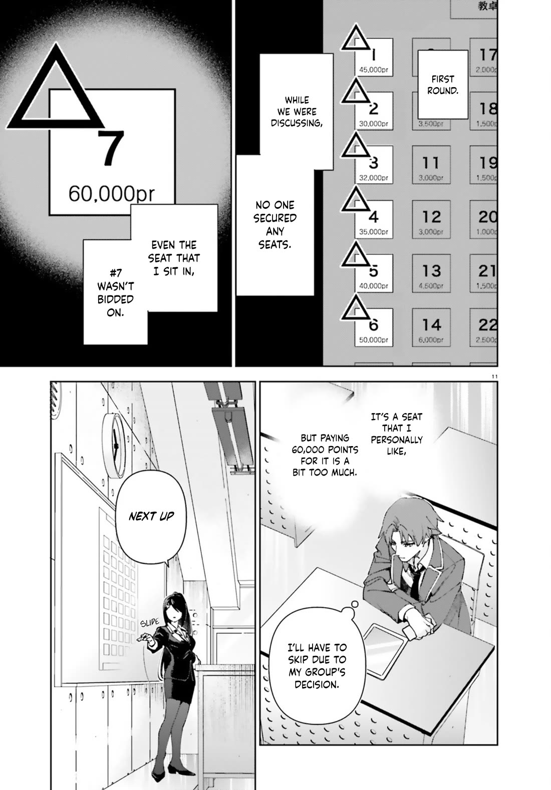 Youkoso Jitsuryoku Shijou Shugi no Kyoushitsu e: 2-nensei-hen chapter 19.51 page 11