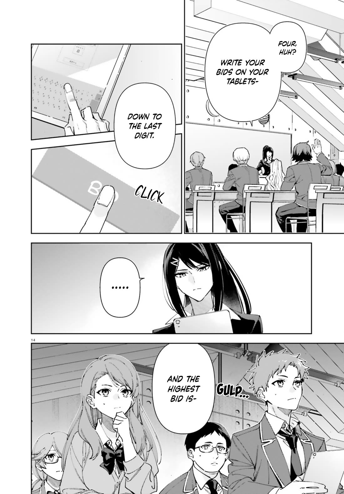 Youkoso Jitsuryoku Shijou Shugi no Kyoushitsu e: 2-nensei-hen chapter 19.6 page 14