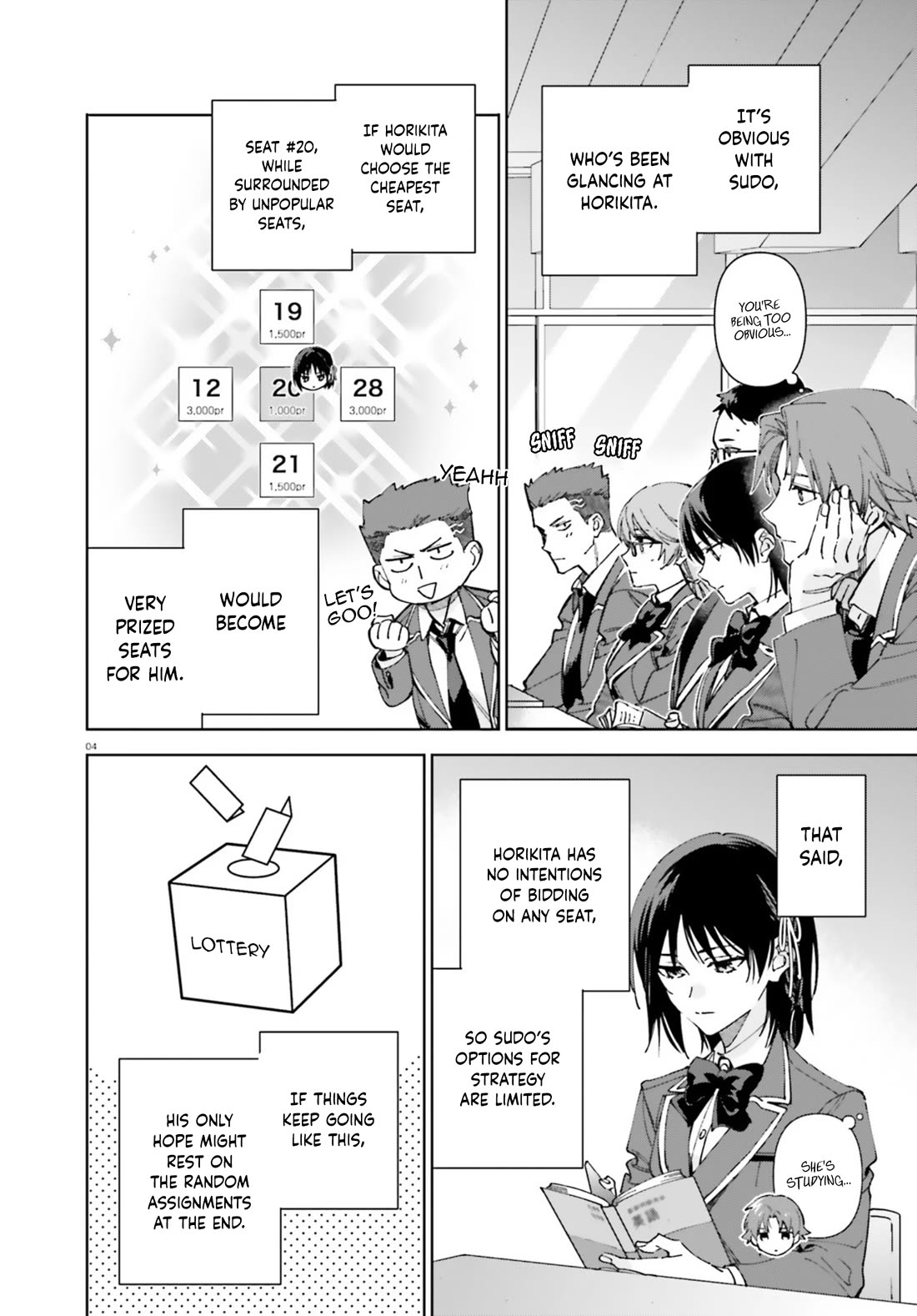 Youkoso Jitsuryoku Shijou Shugi no Kyoushitsu e: 2-nensei-hen chapter 19.6 page 4