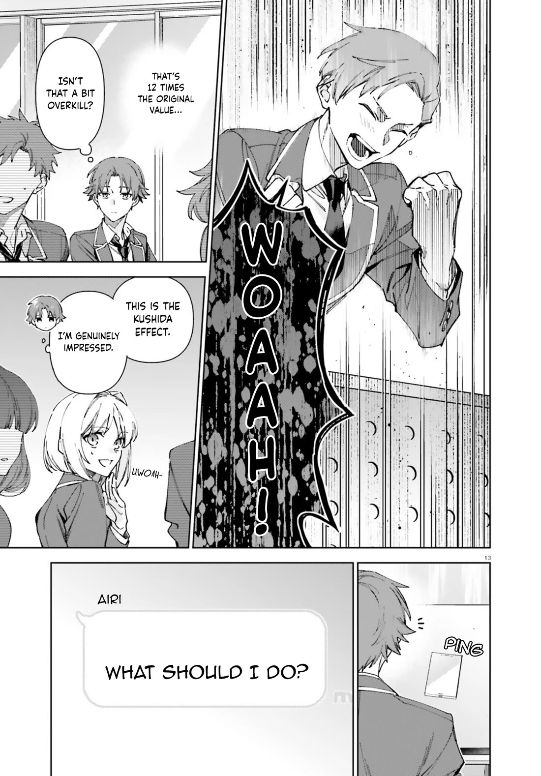 Youkoso Jitsuryoku Shijou Shugi no Kyoushitsu e: 2-nensei-hen chapter 19.7 page 13