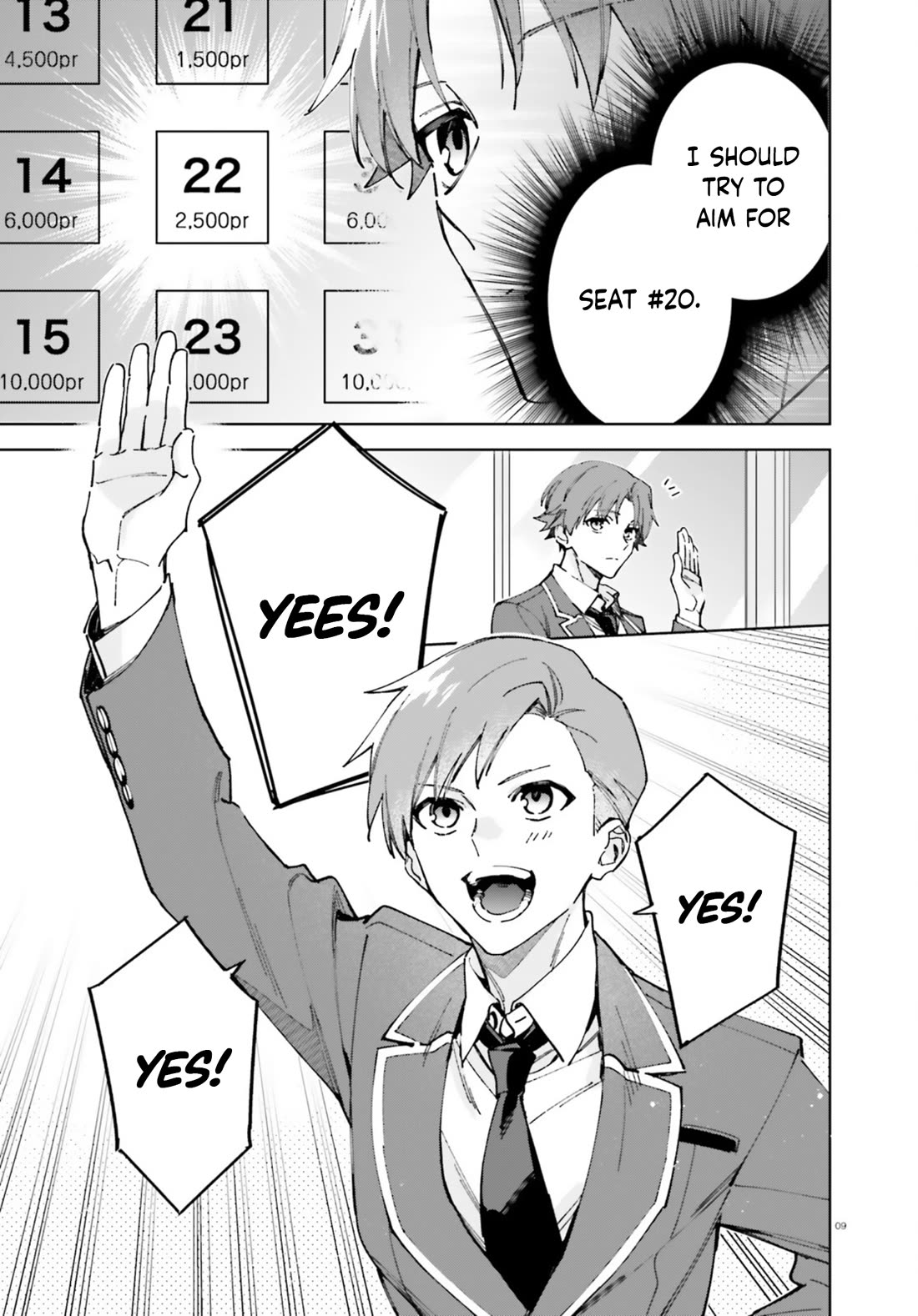 Youkoso Jitsuryoku Shijou Shugi no Kyoushitsu e: 2-nensei-hen chapter 19.7 page 9