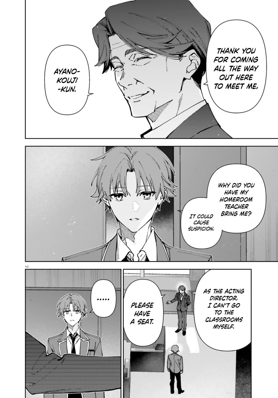 Youkoso Jitsuryoku Shijou Shugi no Kyoushitsu e: 2-nensei-hen chapter 19 page 10