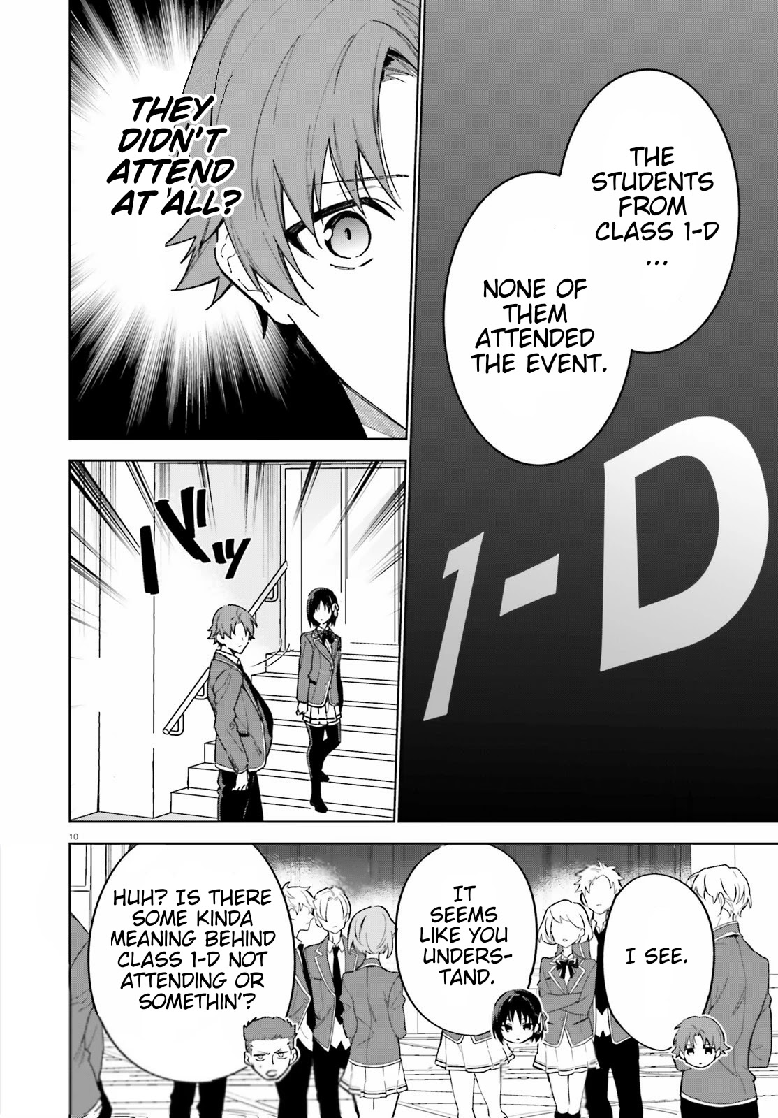 Youkoso Jitsuryoku Shijou Shugi no Kyoushitsu e: 2-nensei-hen chapter 2 page 10