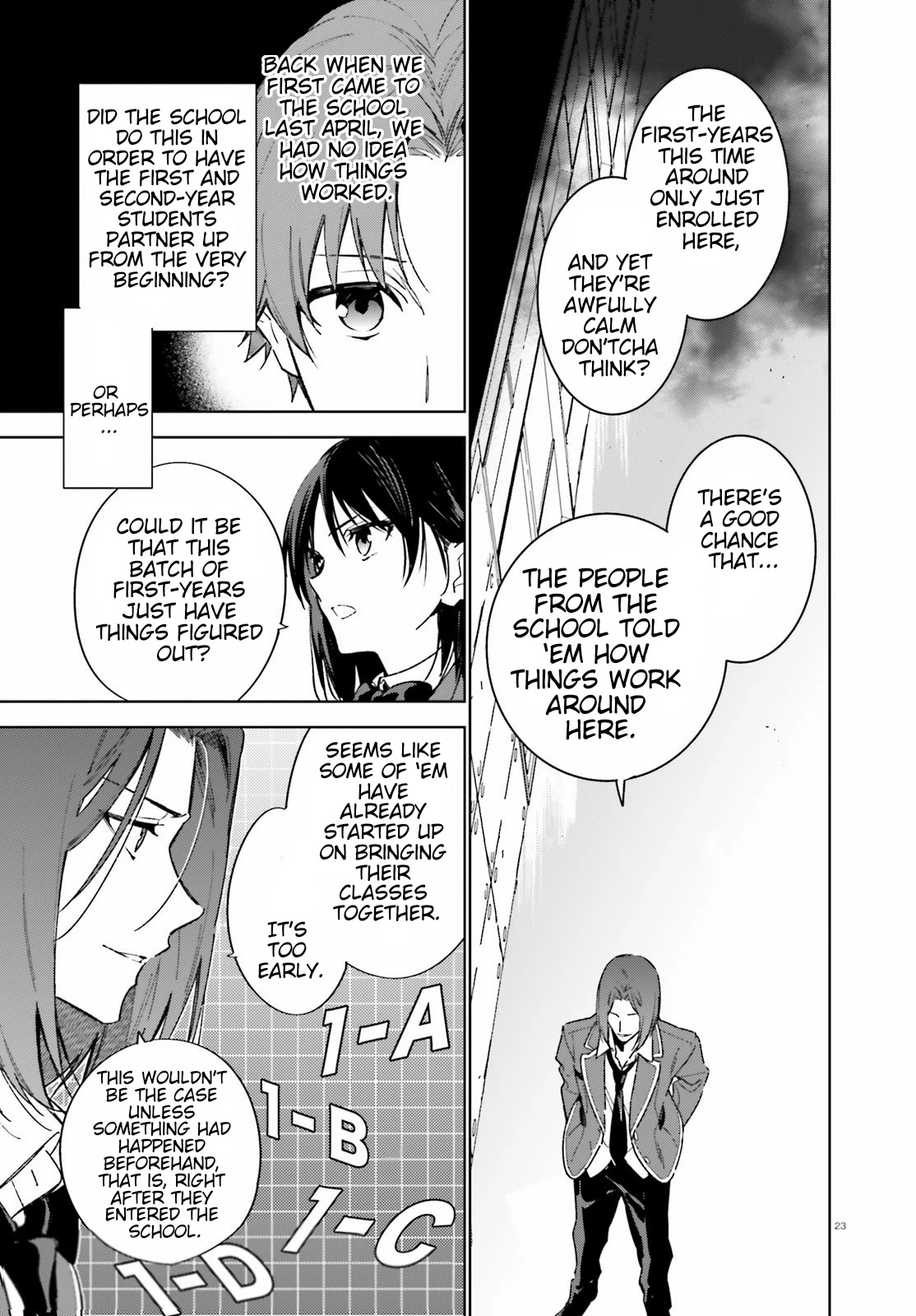 Youkoso Jitsuryoku Shijou Shugi no Kyoushitsu e: 2-nensei-hen chapter 2 page 23