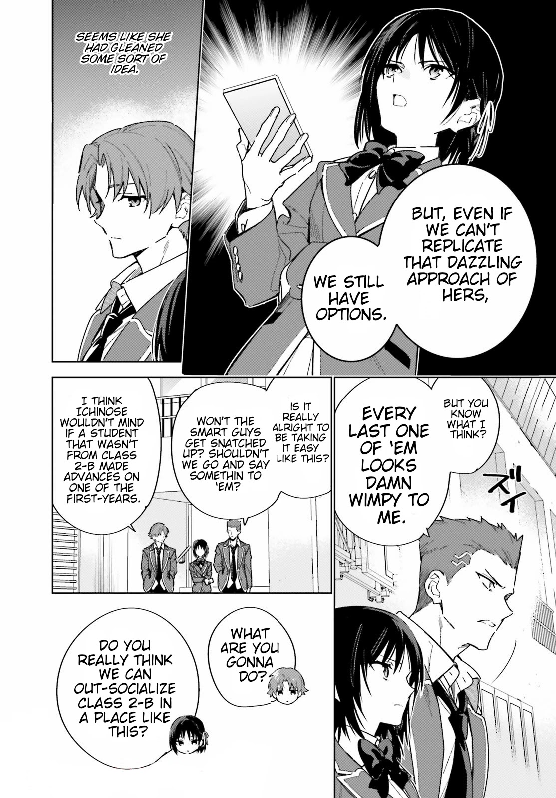 Youkoso Jitsuryoku Shijou Shugi no Kyoushitsu e: 2-nensei-hen chapter 2 page 6