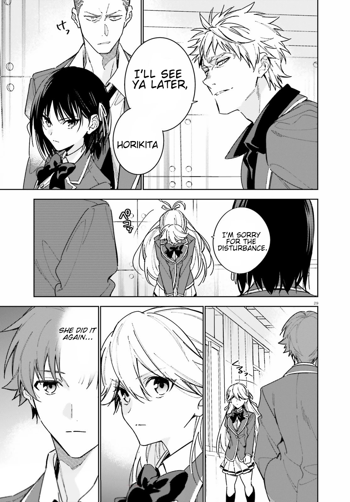 Youkoso Jitsuryoku Shijou Shugi no Kyoushitsu e: 2-nensei-hen chapter 3 page 29