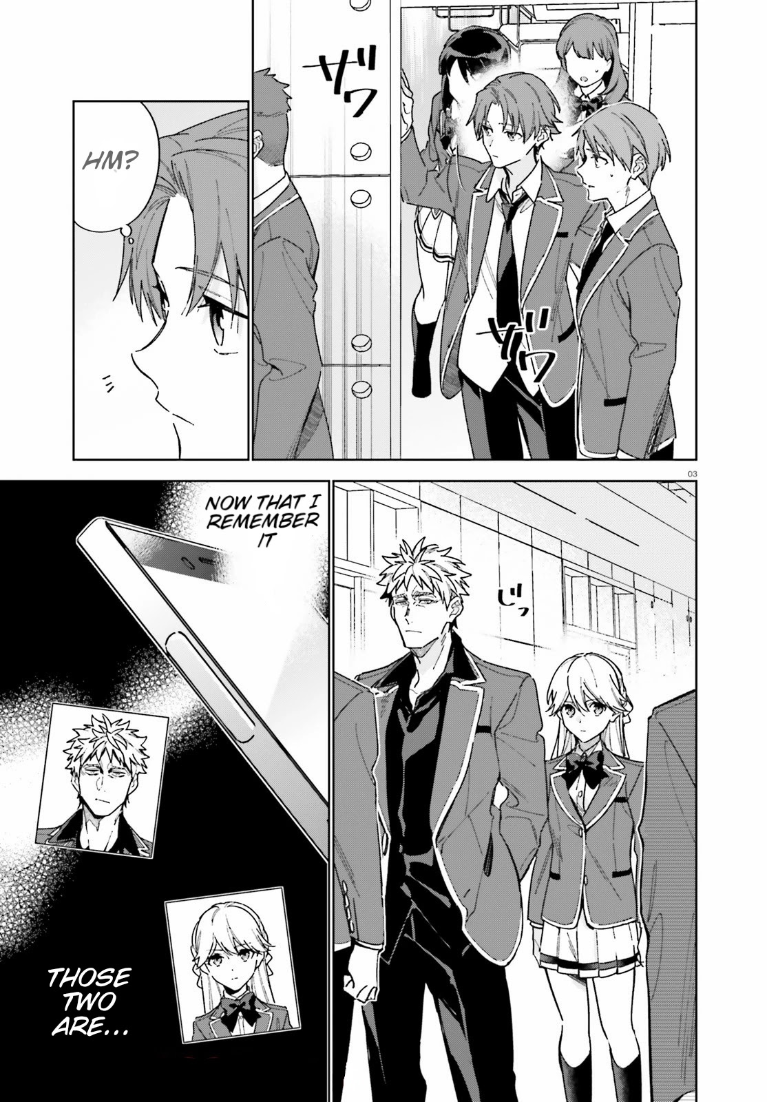 Youkoso Jitsuryoku Shijou Shugi no Kyoushitsu e: 2-nensei-hen chapter 3 page 3