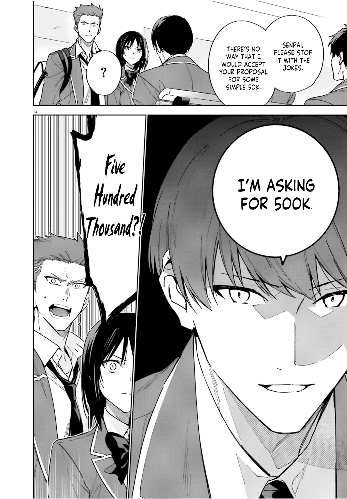 Youkoso Jitsuryoku Shijou Shugi no Kyoushitsu e: 2-nensei-hen chapter 4 page 15