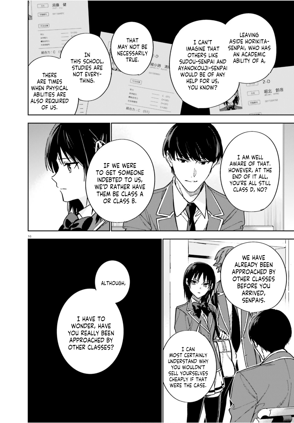 Youkoso Jitsuryoku Shijou Shugi no Kyoushitsu e: 2-nensei-hen chapter 4 page 17