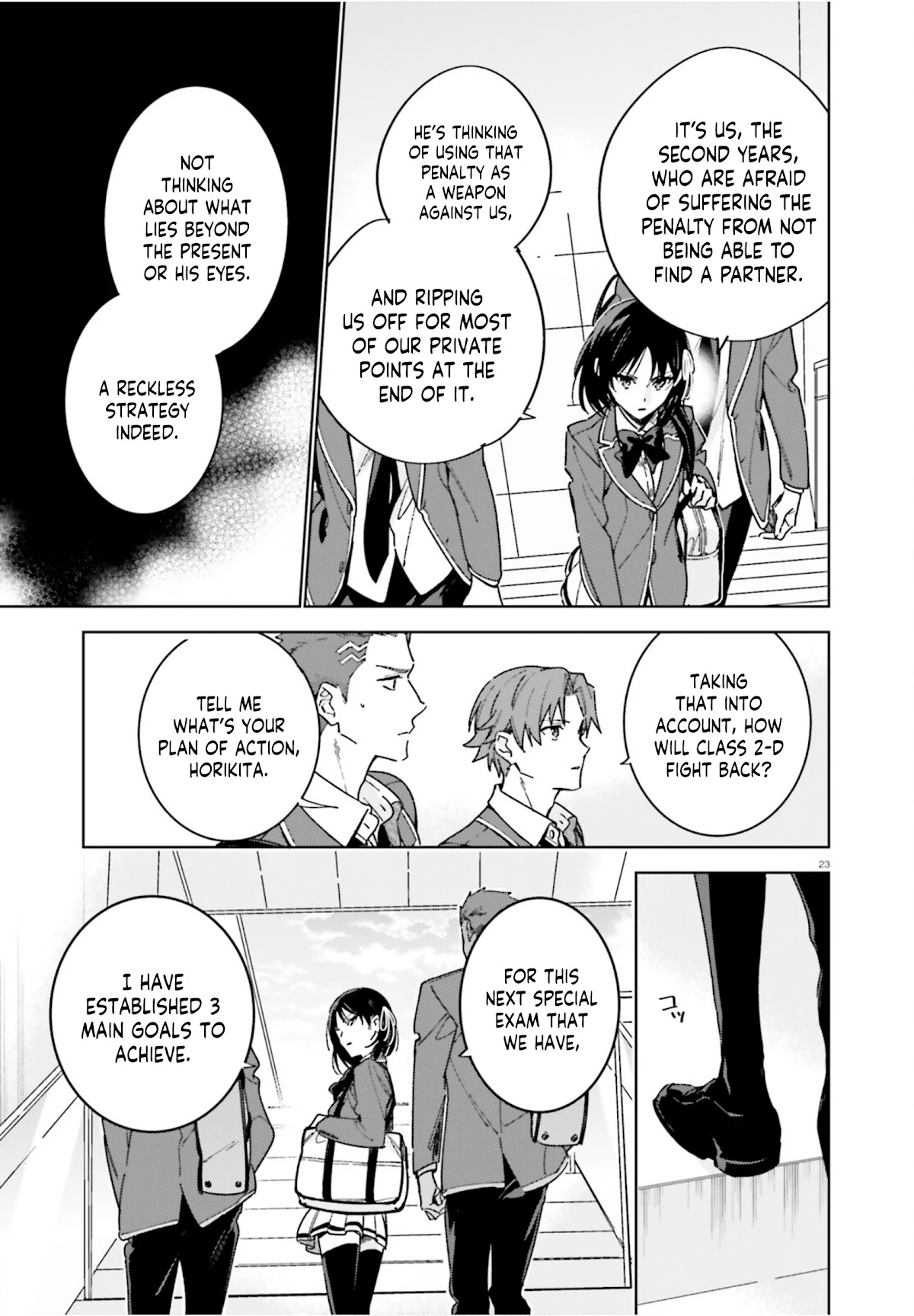 Youkoso Jitsuryoku Shijou Shugi no Kyoushitsu e: 2-nensei-hen chapter 4 page 24