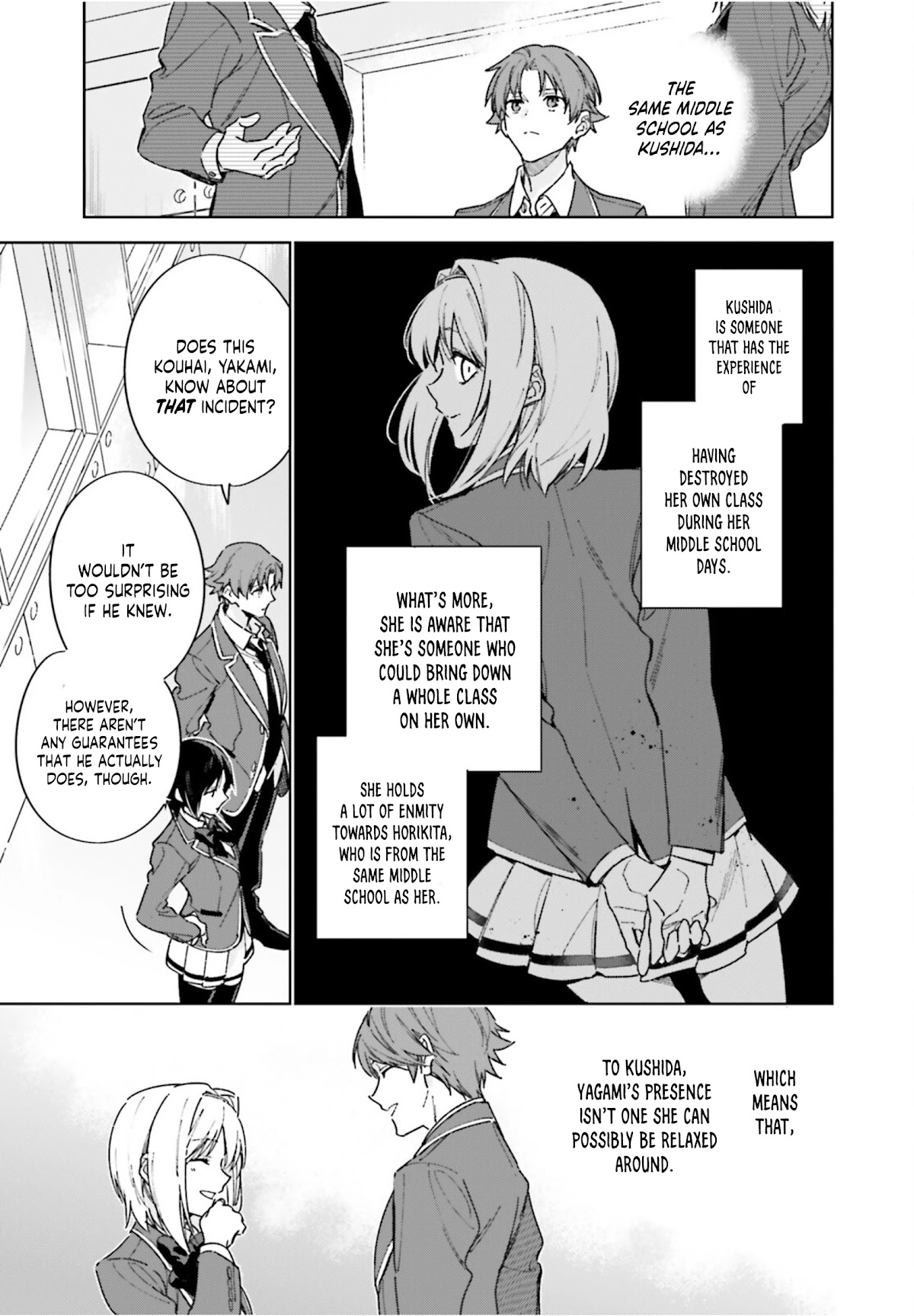 Youkoso Jitsuryoku Shijou Shugi no Kyoushitsu e: 2-nensei-hen chapter 4 page 4
